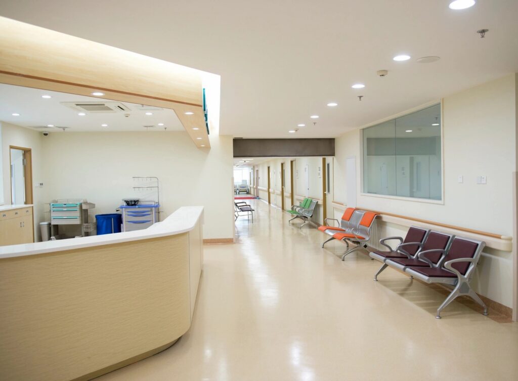 hospital reception